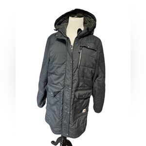 EUC Carhartt Women’s Utility Coat Rain Defender SZ L